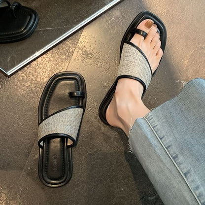 Slide Loop Sandals Toe