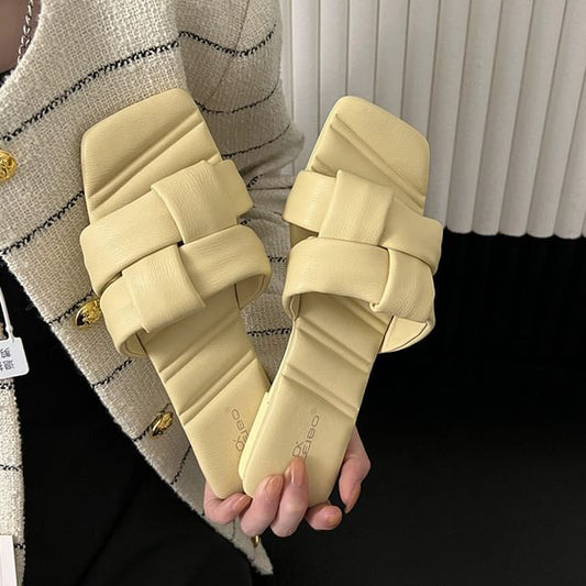 Sandals Woven Slide