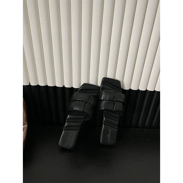 Sandals Woven Slide