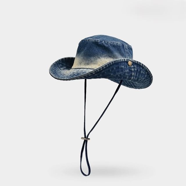 Denim Western Cowboy Hat