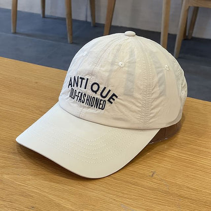 Cap Lettering Baseball