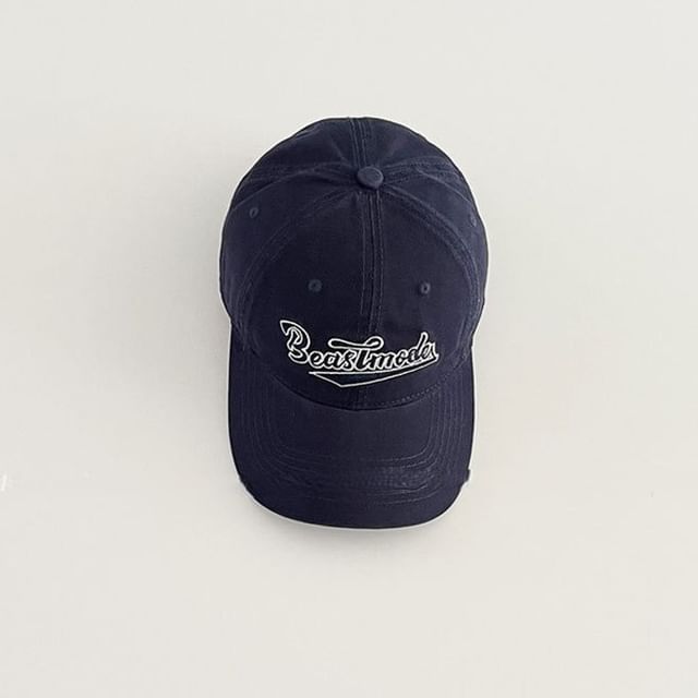 Embroidered Lettering Baseball Cap