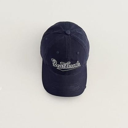 Embroidered Lettering Baseball Cap