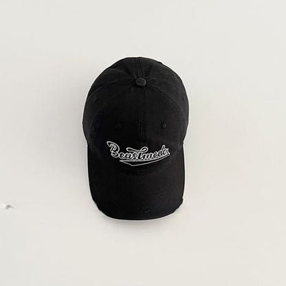 Embroidered Lettering Baseball Cap