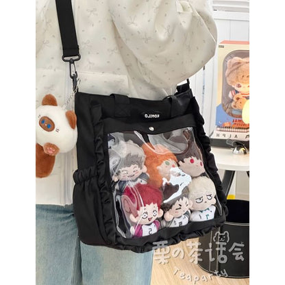 Logo PVC Panel Tote Bag / Bag Charm / Set