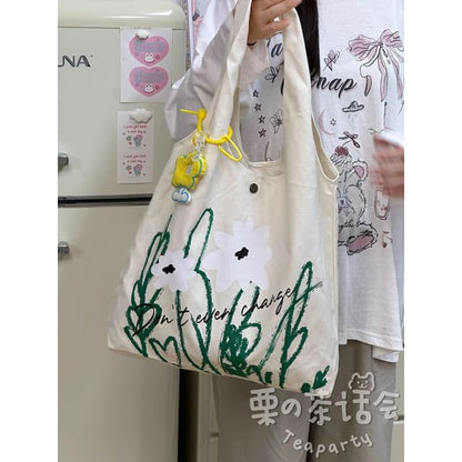 Print Tote Bag / Bag Charm / Set