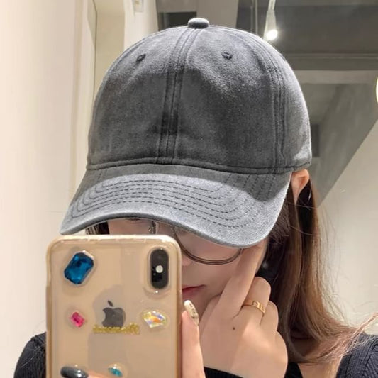 Denim Baseball Cap Washed