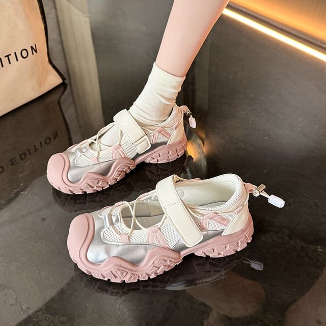 Platform Sneakers Strap Adhesive