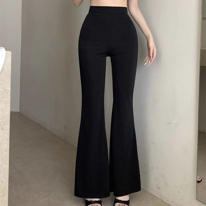 Pants / Flared Top Crewneck Plain Sleeveless