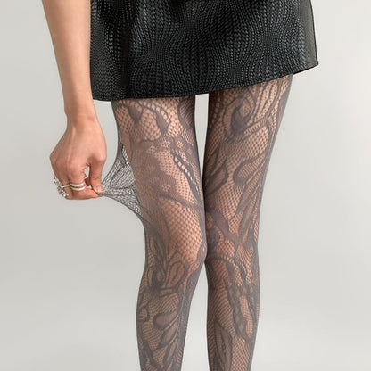 Lace Fishnet Pantyhose