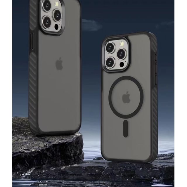 Case Frosted Phone MagSafe