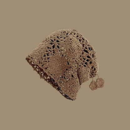 Bonnet uni au crochet