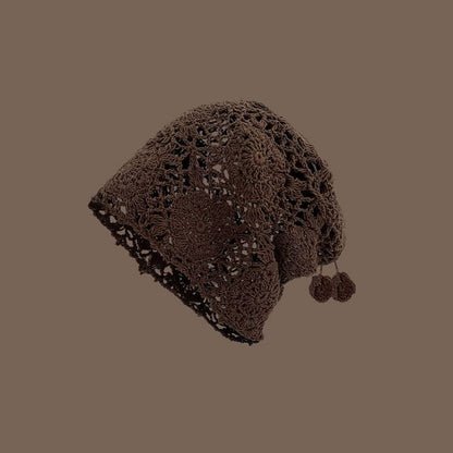 Bonnet uni au crochet