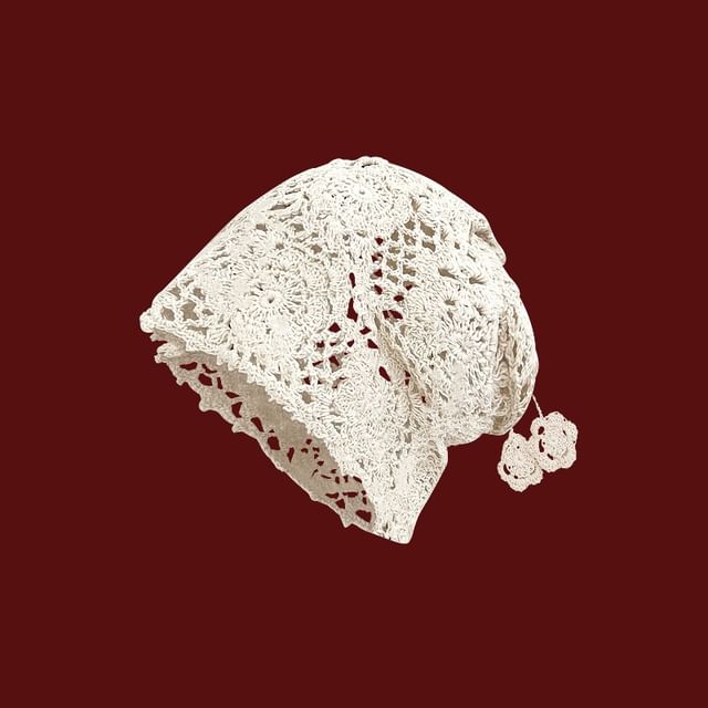 Bonnet uni au crochet