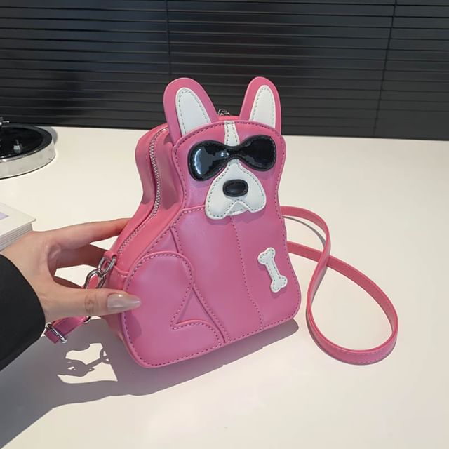 Dog Bag Crossbody Leather Faux