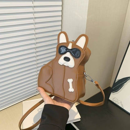 Dog Bag Crossbody Leather Faux