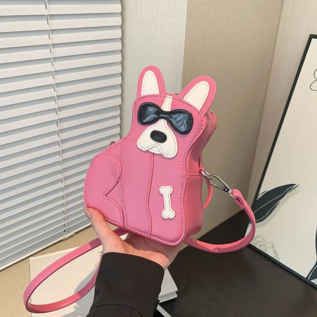 Dog Bag Crossbody Leather Faux