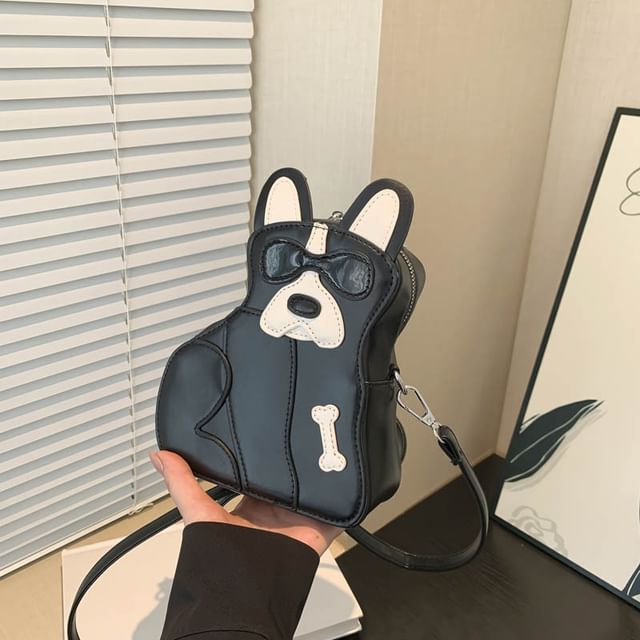 Dog Bag Crossbody Leather Faux