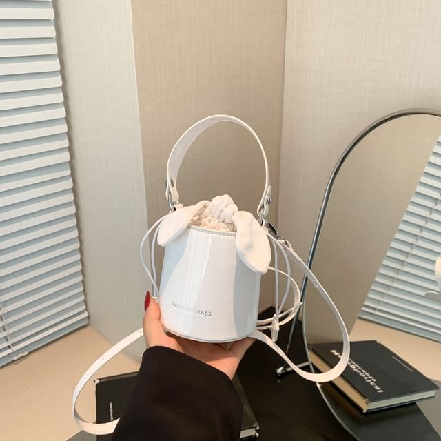 Leather Bag Bucket Faux