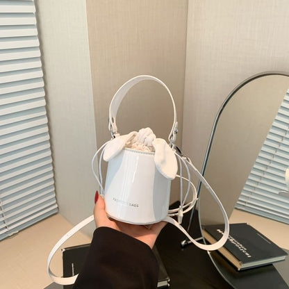 Leather Bag Bucket Faux