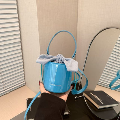 Leather Bag Bucket Faux