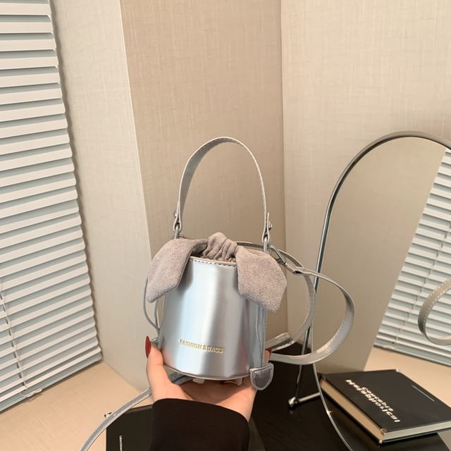 Leather Bag Bucket Faux