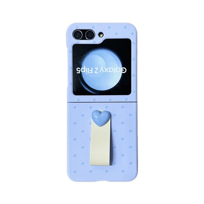Heart Finger Strap Phone Case