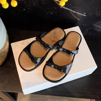Slide Bow Sandals