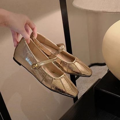 Toe Mary / Mules Jane Square Shoes