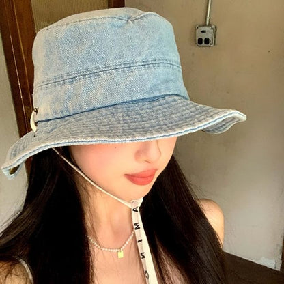 Bucket Denim Hat