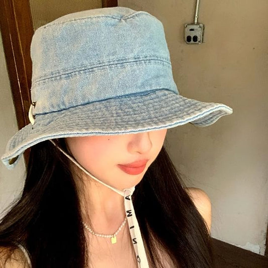 Bucket Denim Hat