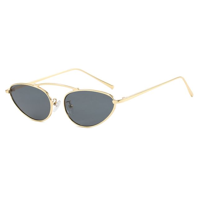 Metal Cat Eye Frame Sunglasses