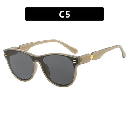 One Piece Square Sunglasses