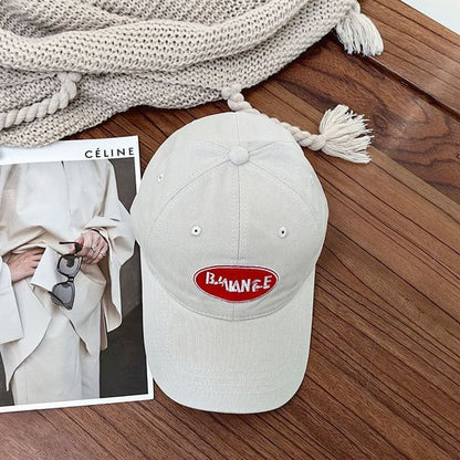 Cap Baseball Applique Lettering