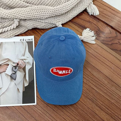 Cap Baseball Applique Lettering