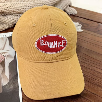 Cap Baseball Applique Lettering