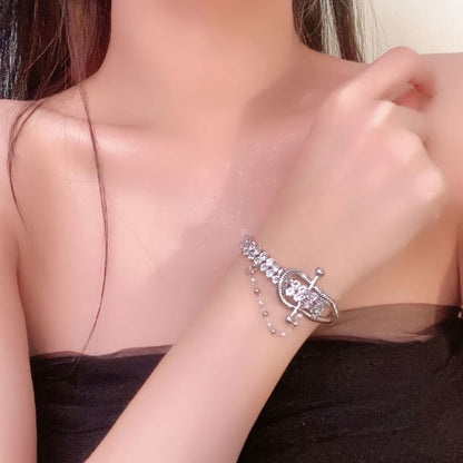 Bracelet / Faux Necklace Pearl