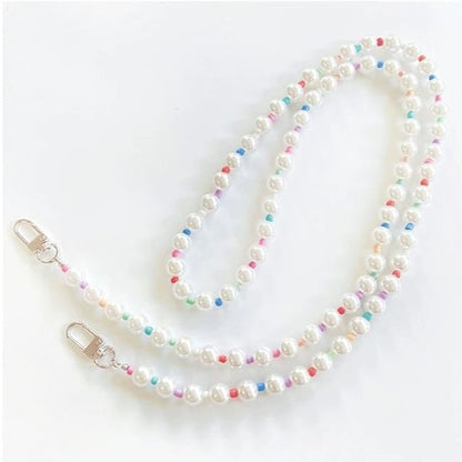Faux Pearl Lanyard Phone
