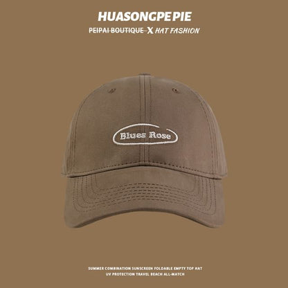 Baseball Cap Embroidered Letter