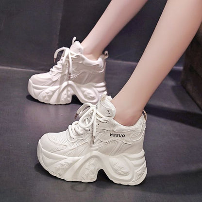 Sneakers Platform Lace Up