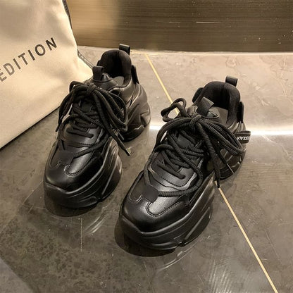 Up Platform Lace Sneakers