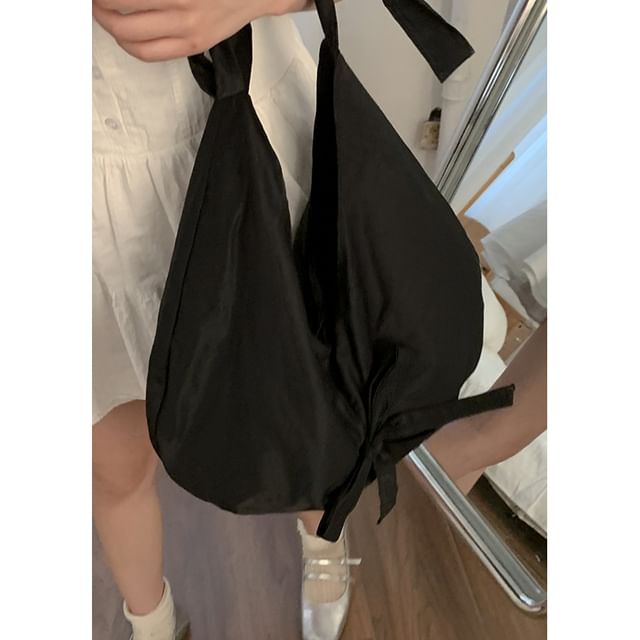 Plain Bow Tote Bag