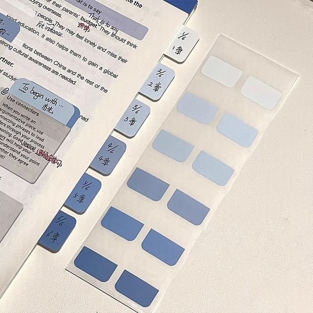 PVC Index Tab Sticky Notes