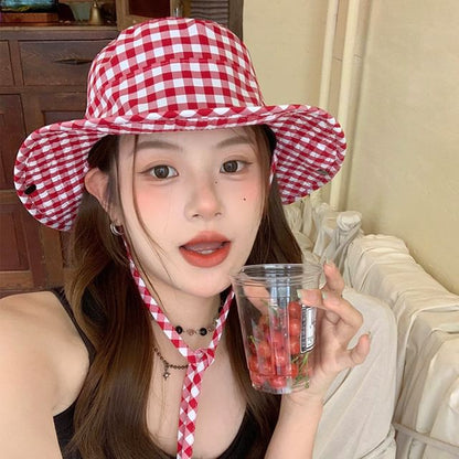 Bucket Hat Plaid
