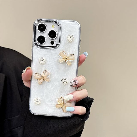 Phone Butterfly Case Rose
