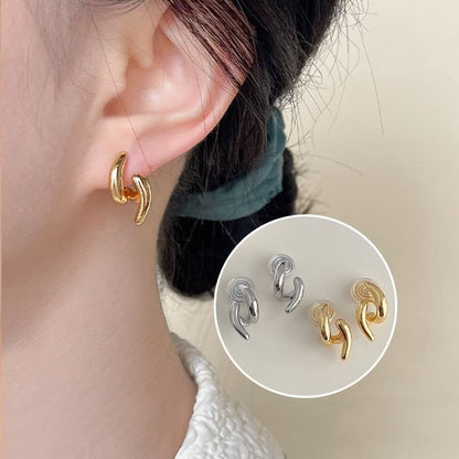 Earring Clip On Glossy