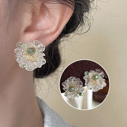 Clip Flower Earring On