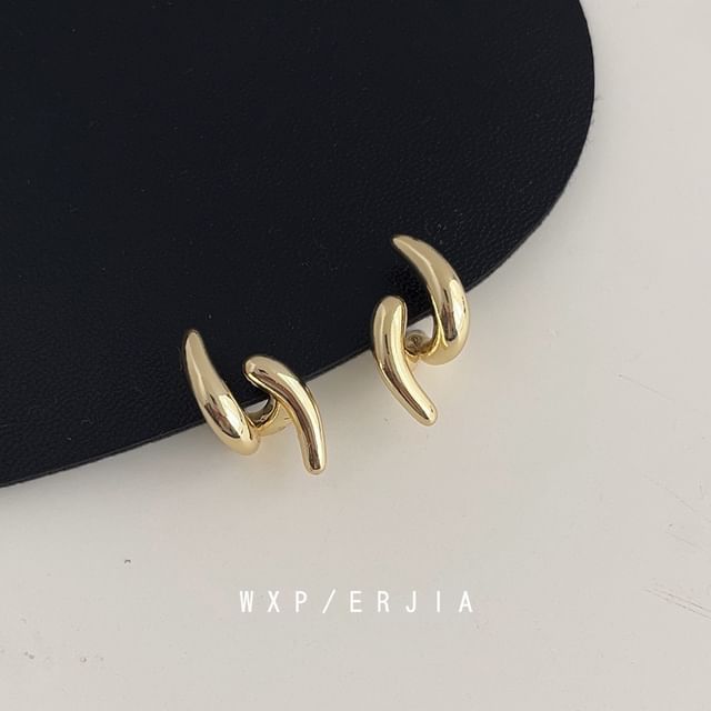 Earring Clip On Glossy