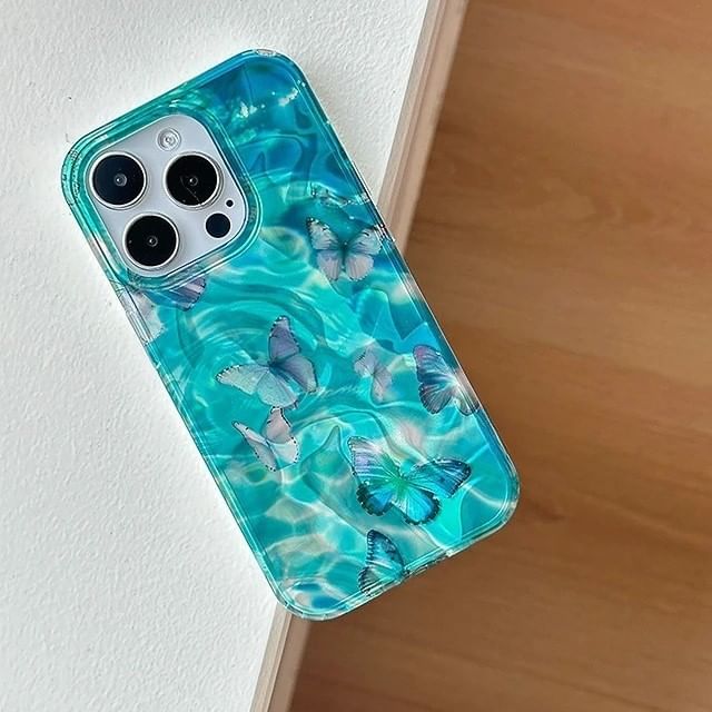 Phone Butterfly Case Print