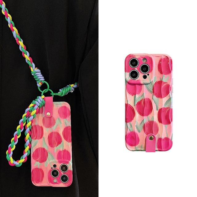Print Case Floral Phone